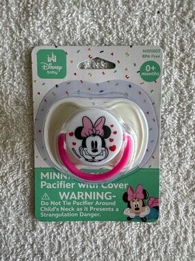 Disney Baby Minnie Mouse Pacifier with Cover